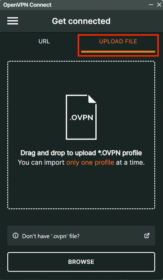 Перетаскивание файла